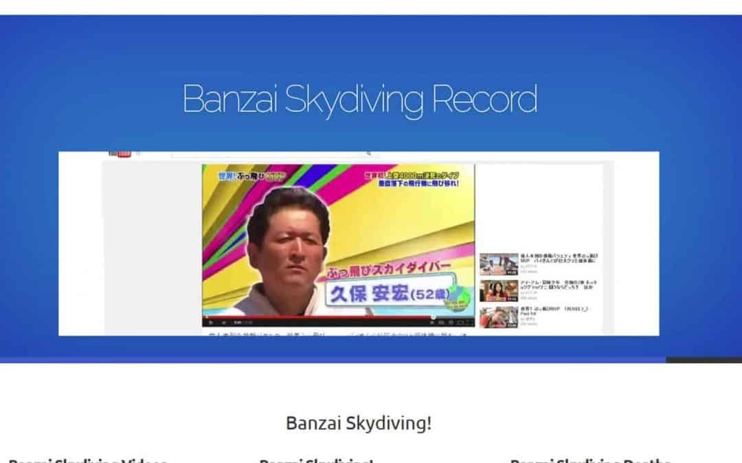 Banzai Skydiver