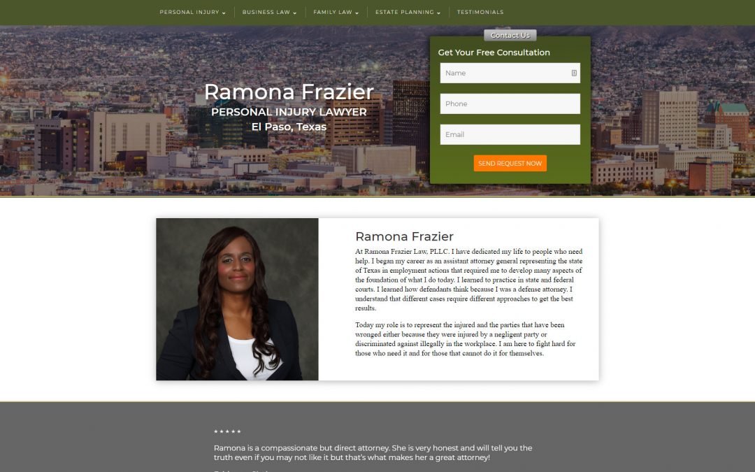 Ramona Frazier Law